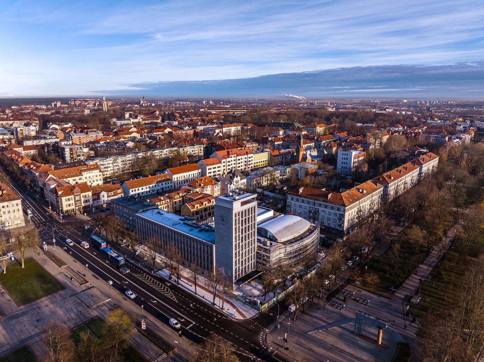 Žmones su regos negalia po naują Klaipėdos valstybinio muzikinio teatro pastatą vedžios ir moderniausios technologijos